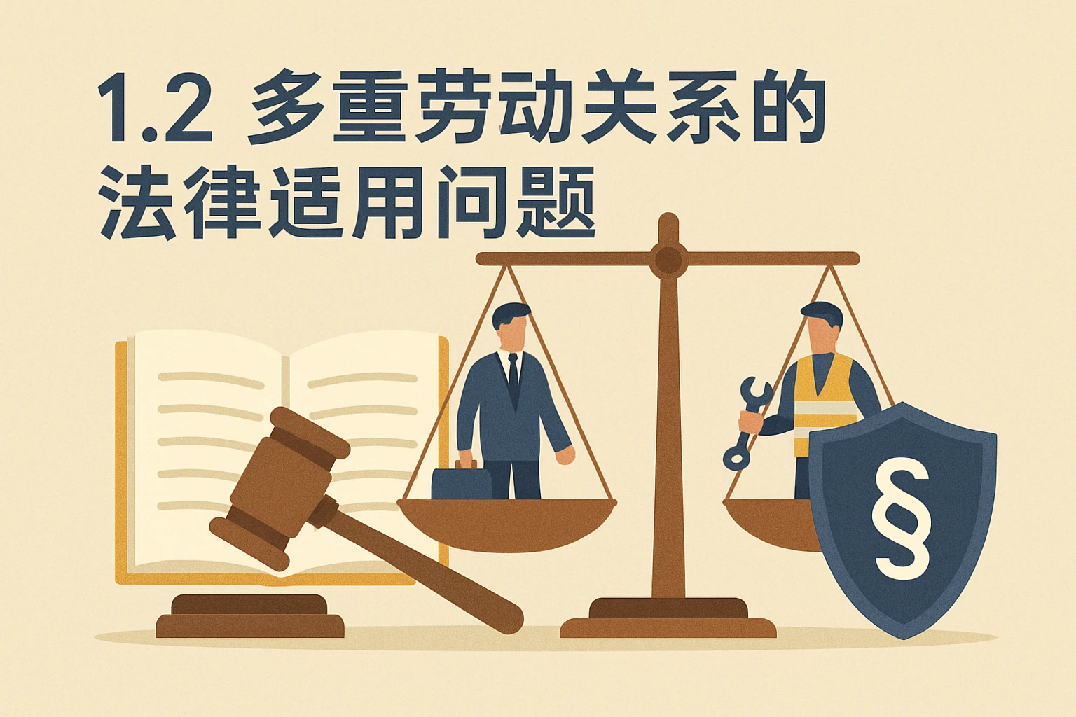 1.2 多重劳动关系的法律适用问题