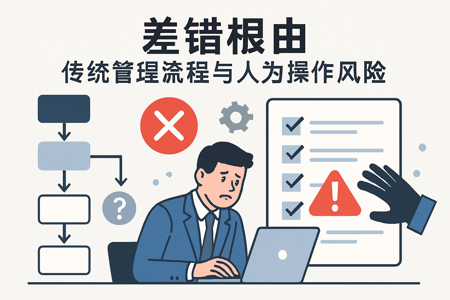 差错根由：传统管理流程与人为操作风险