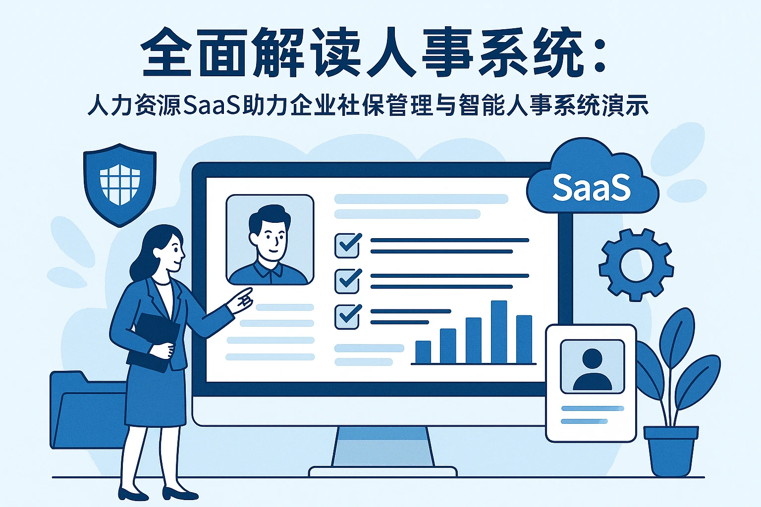 全面解读人事系统：人力资源SaaS助力企业社保管理与智能人事系统演示