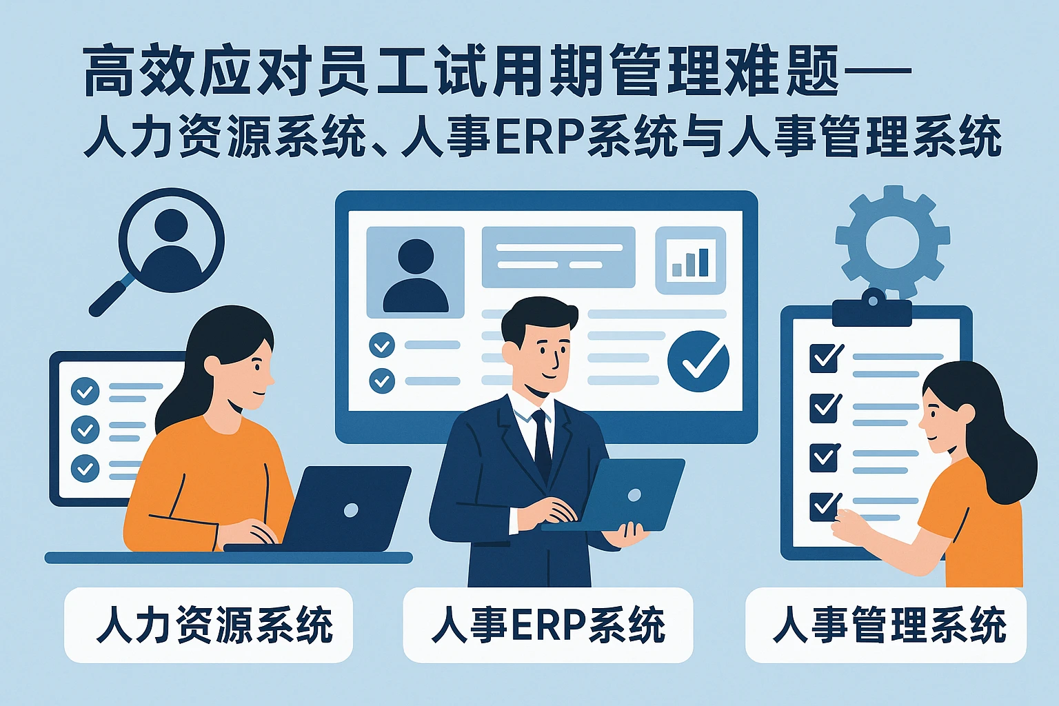 高效应对员工试用期管理难题——人力资源系统、人事ERP系统与人事管理系统的应用