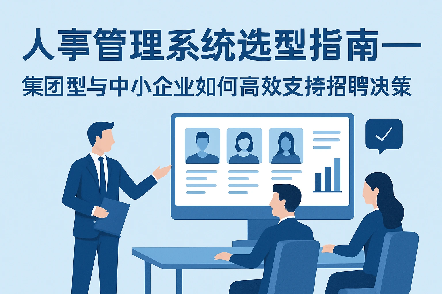 人事管理系统选型指南——集团型与中小企业如何高效支持招聘决策