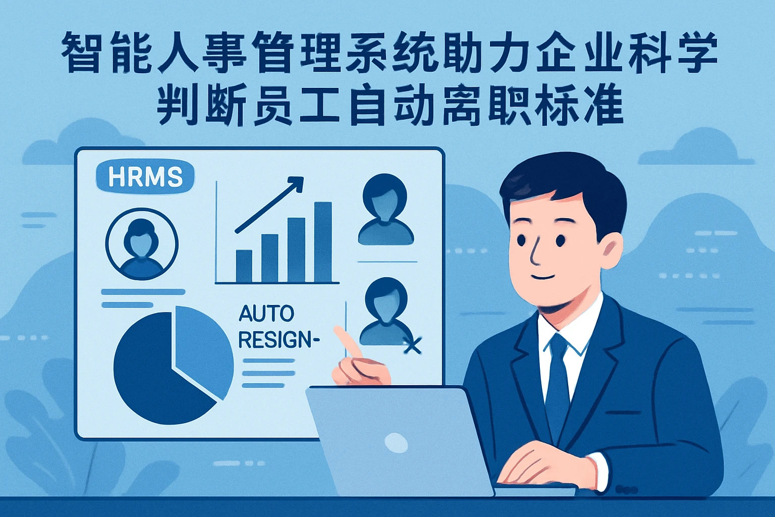 智能人事管理系统助力企业科学判断员工自动离职标准