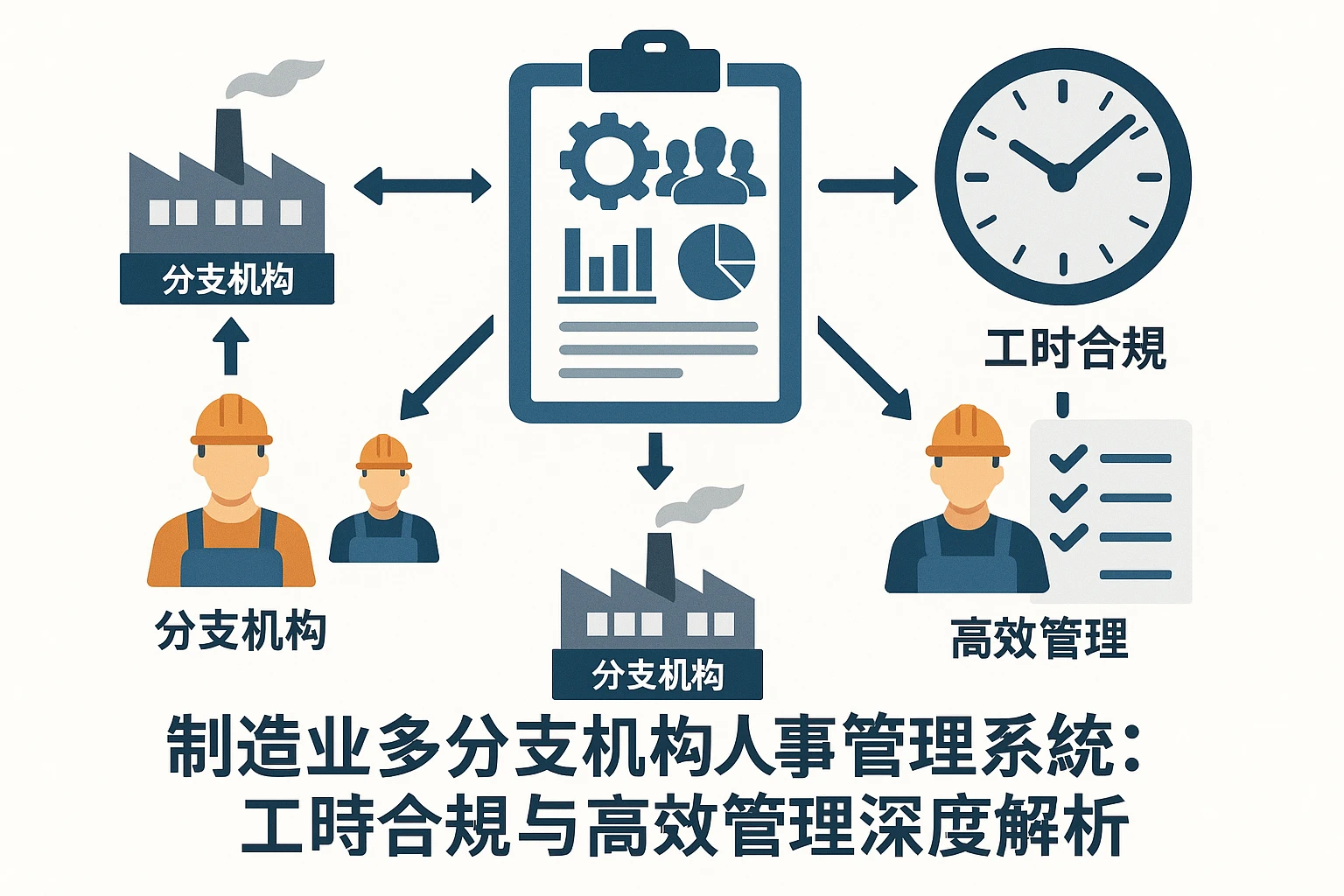 制造业多分支机构人事管理系统：工时合规与高效管理深度解析