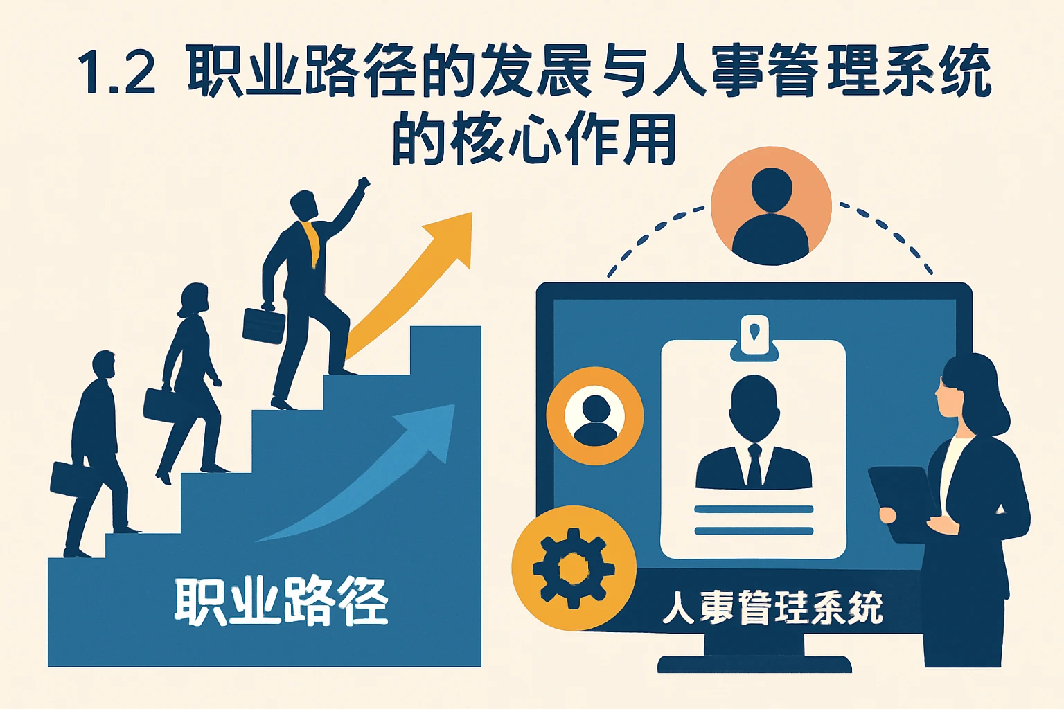 1.2 职业路径的发展与人事管理系统的核心作用