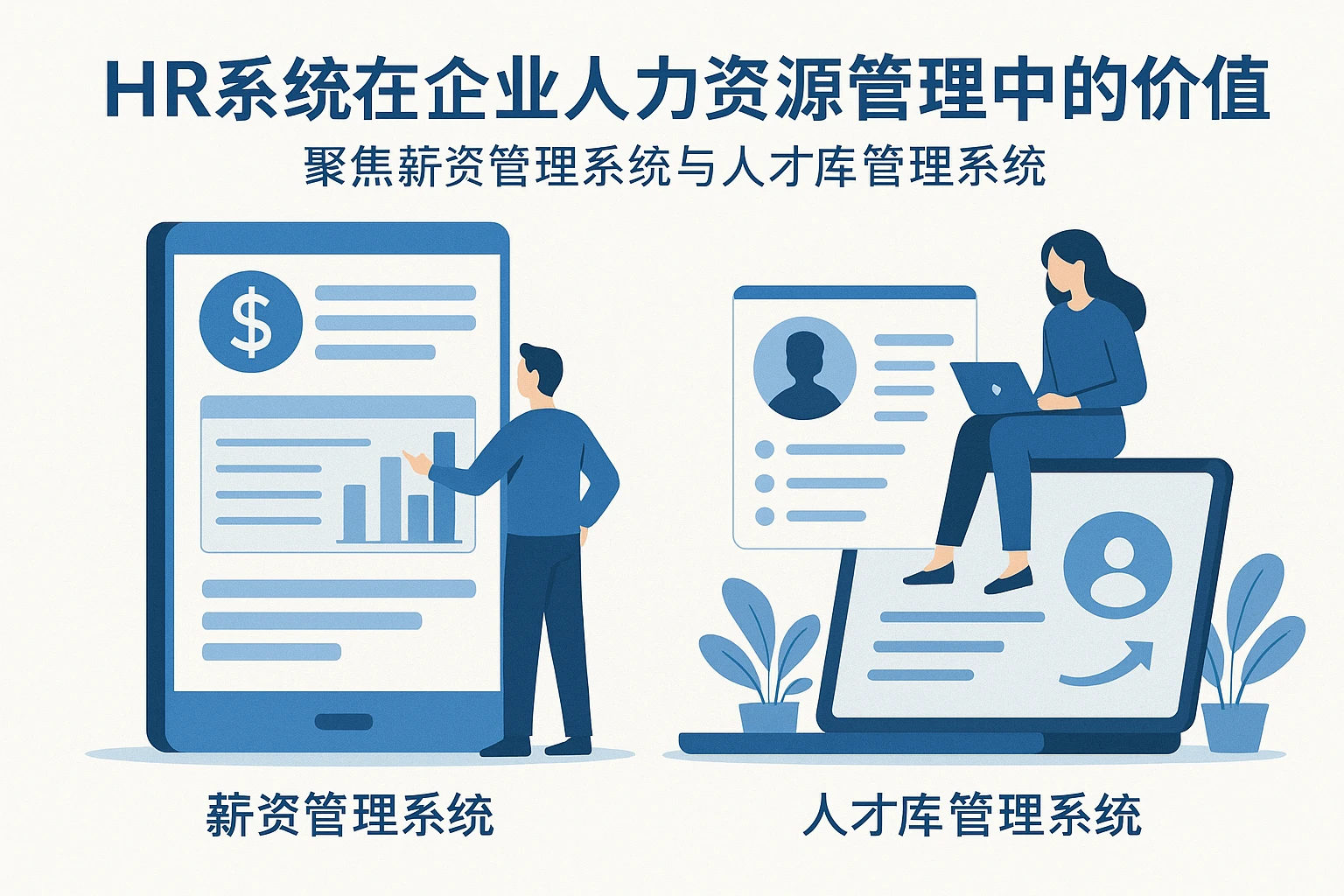 HR系统在企业人力资源管理中的价值——聚焦薪资管理系统与人才库管理系统