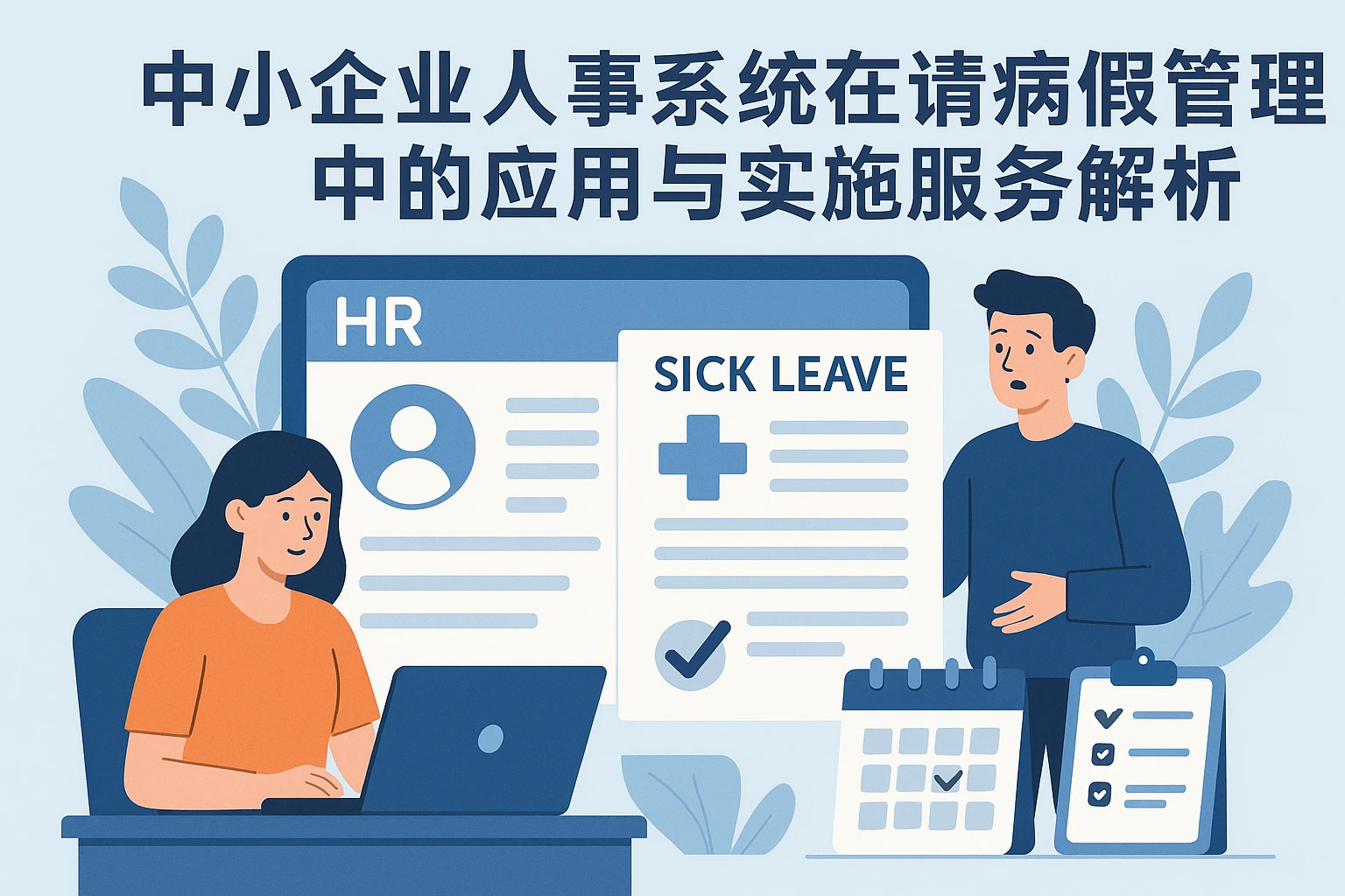中小企业人事系统在请病假管理中的应用与实施服务解析