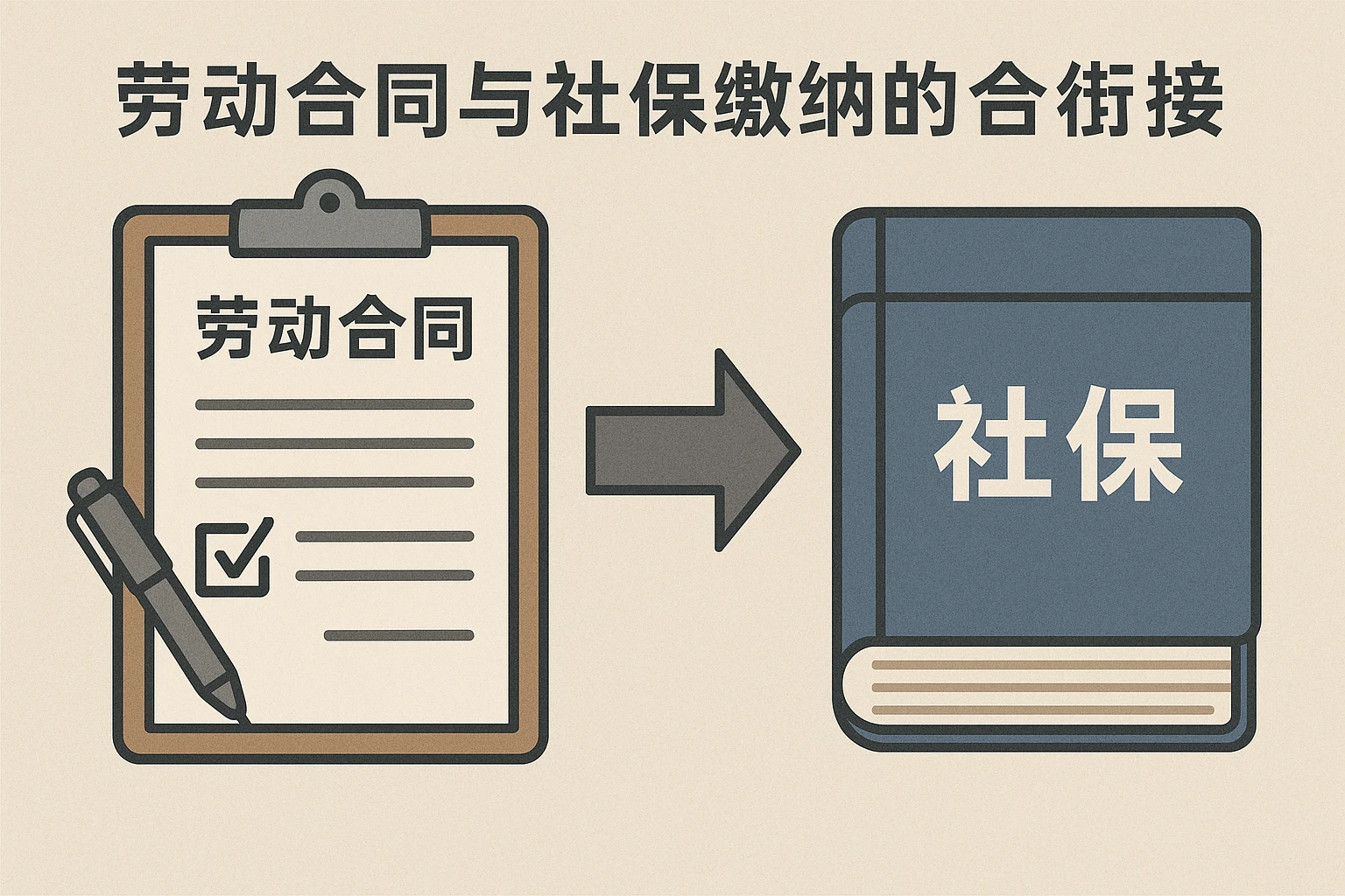劳动合同与社保缴纳的合法衔接