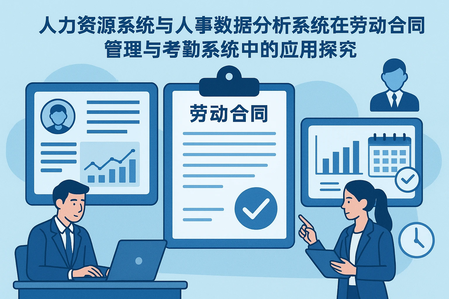 人力资源系统与人事数据分析系统在劳动合同管理与考勤系统中的应用探究