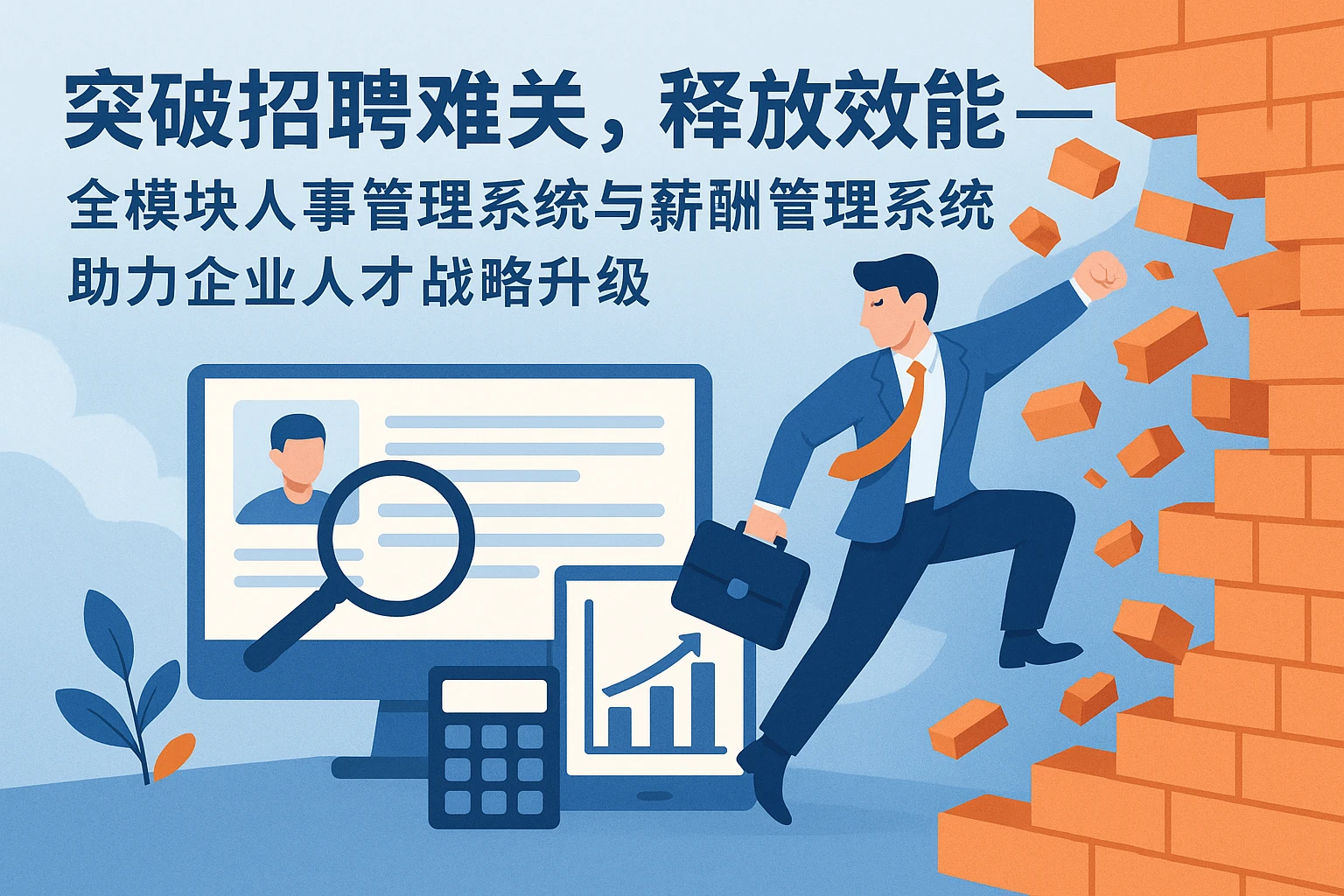 突破招聘难关，释放效能——全模块人事管理系统与薪酬管理系统助力企业人才战略升级