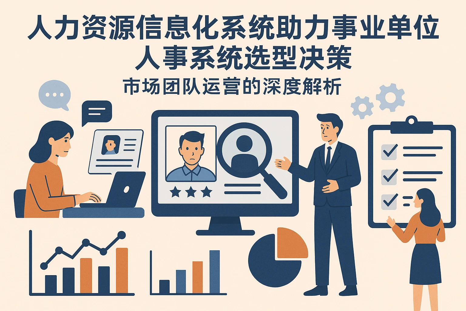 人力资源信息化系统助力事业单位人事系统选型决策 —— 市场团队运营的深度解析