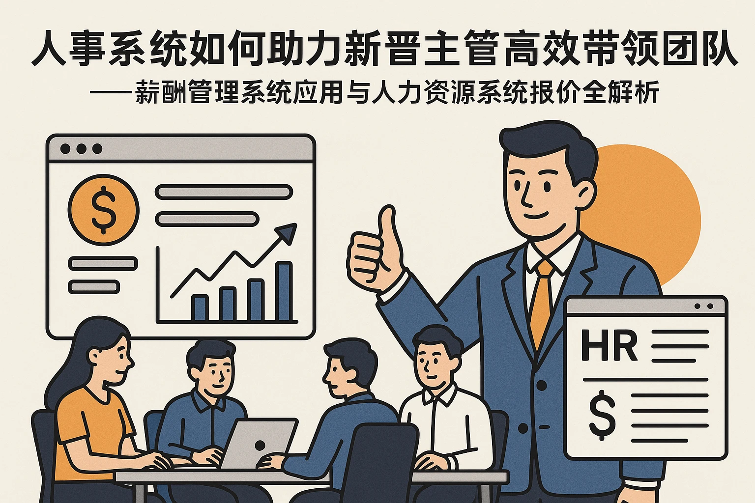 人事系统如何助力新晋主管高效带领团队——薪酬管理系统应用与人力资源系统报价全解析