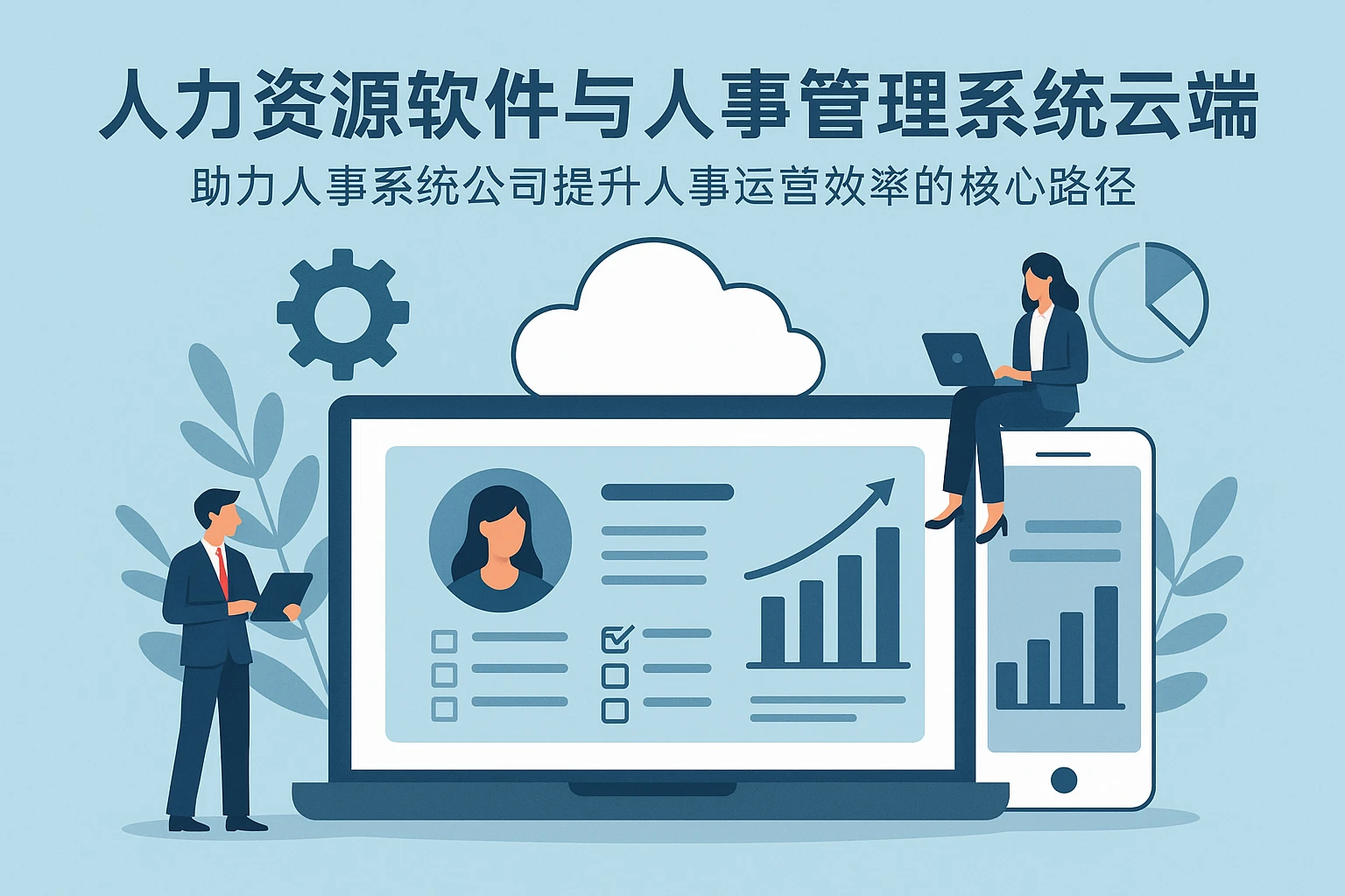 人力资源软件与人事管理系统云端版：助力人事系统公司提升人事运营效率的核心路径