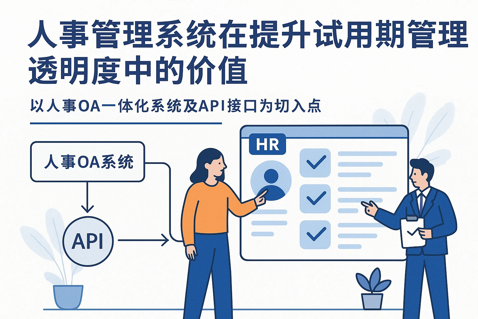 人事管理系统在提升试用期管理透明度中的价值——以人事OA一体化系统及API接口为切入点