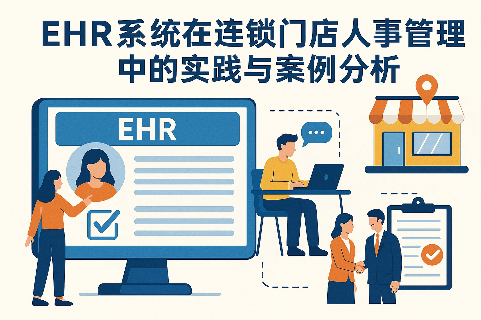 EHR系统在连锁门店的人事管理中的实践与案例分析