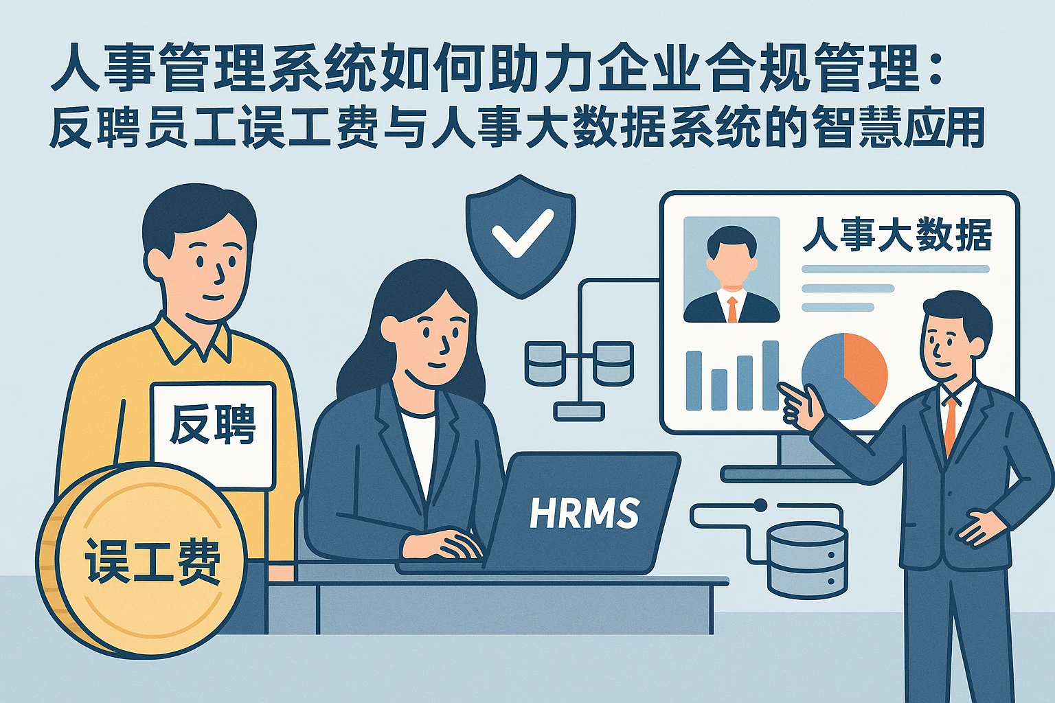 人事管理系统如何助力企业合规管理：反聘员工误工费与人事大数据系统的智慧应用