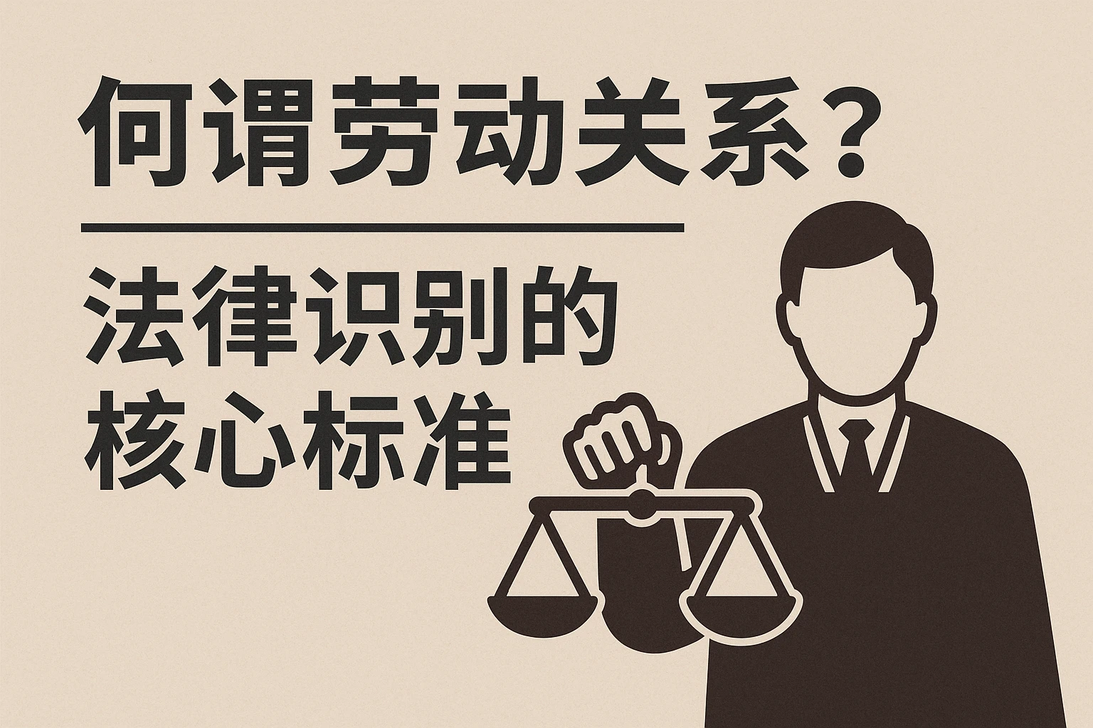 何谓劳动关系？法律识别的核心标准