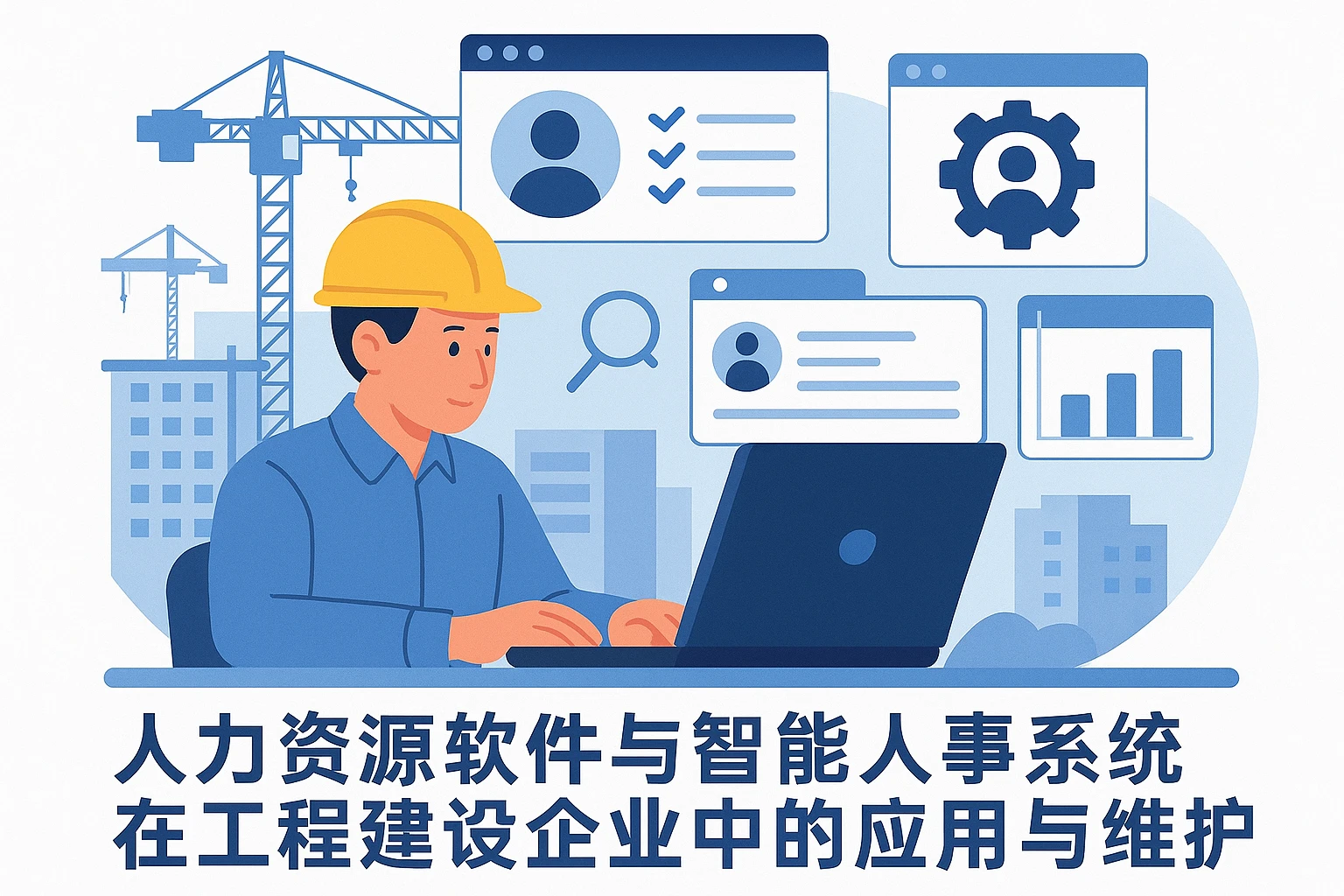 人力资源软件与智能人事系统在工程建设企业中的应用与维护