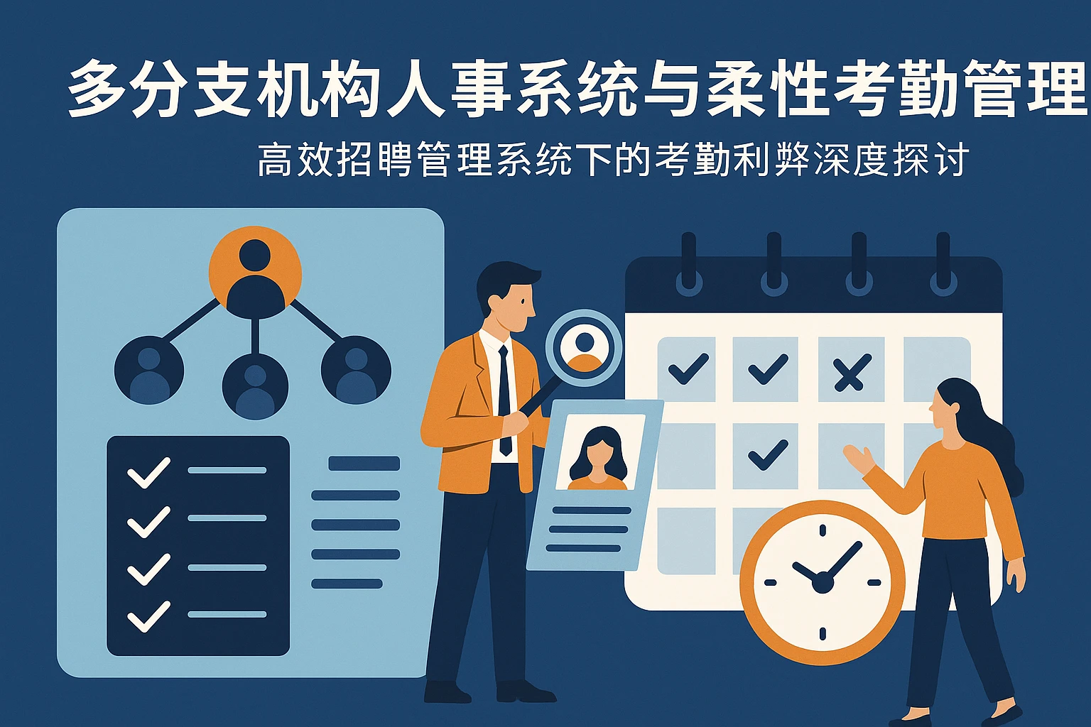多分支机构人事系统与柔性考勤管理：高效招聘管理系统下的考勤利弊深度探讨