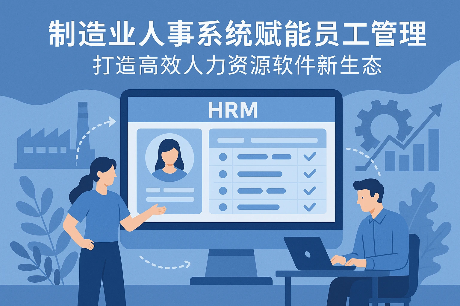 制造业人事系统赋能员工管理，打造高效人力资源软件新生态