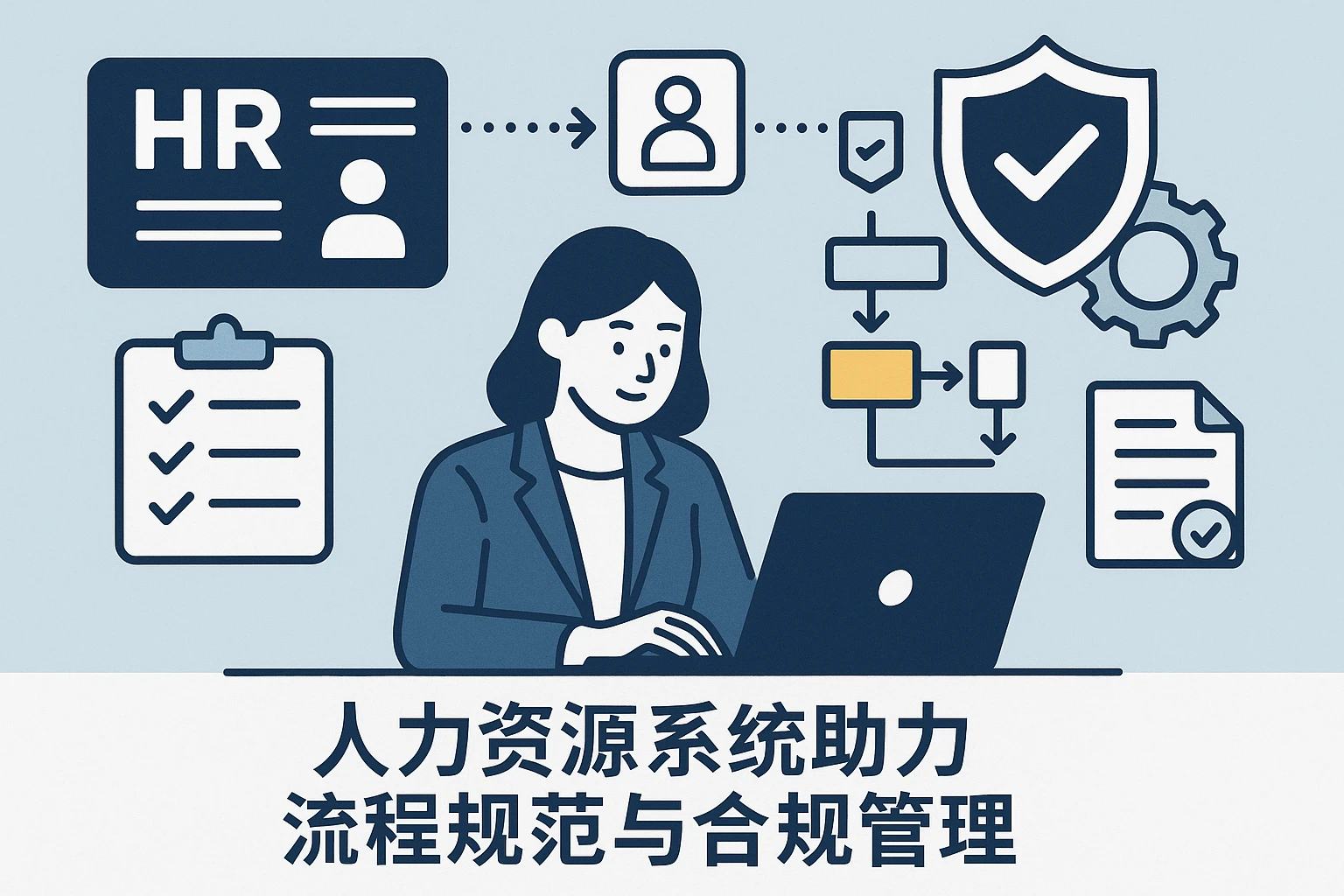 人力资源系统助力流程规范与合规管理