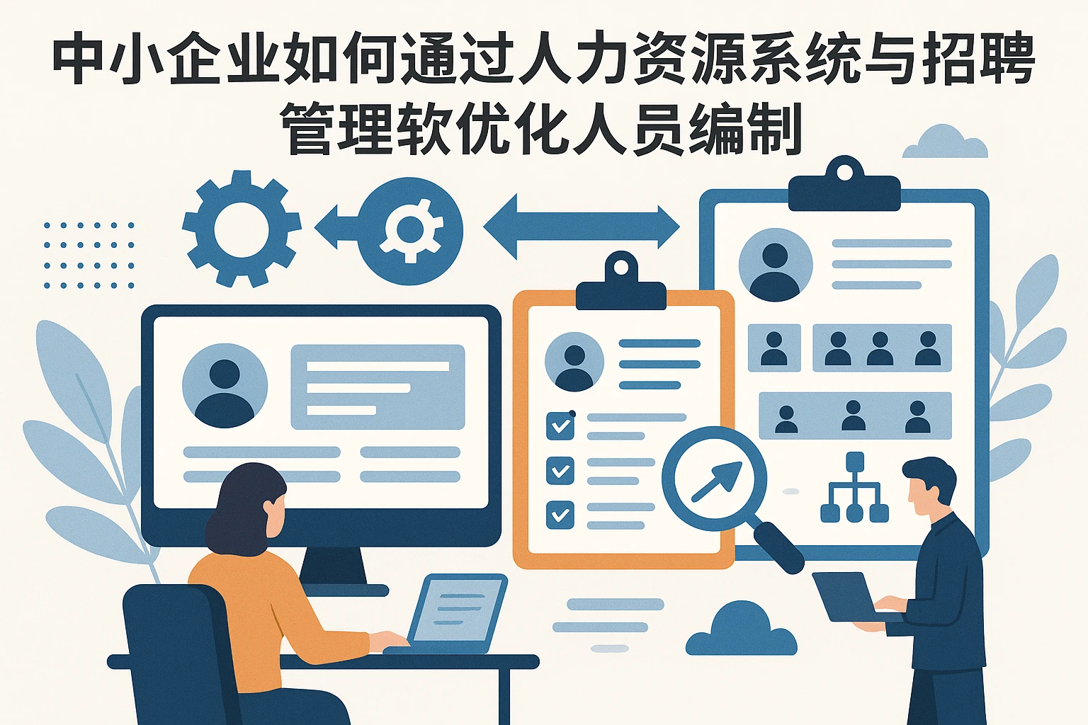 中小企业如何通过人力资源系统与招聘管理软件优化人员编制