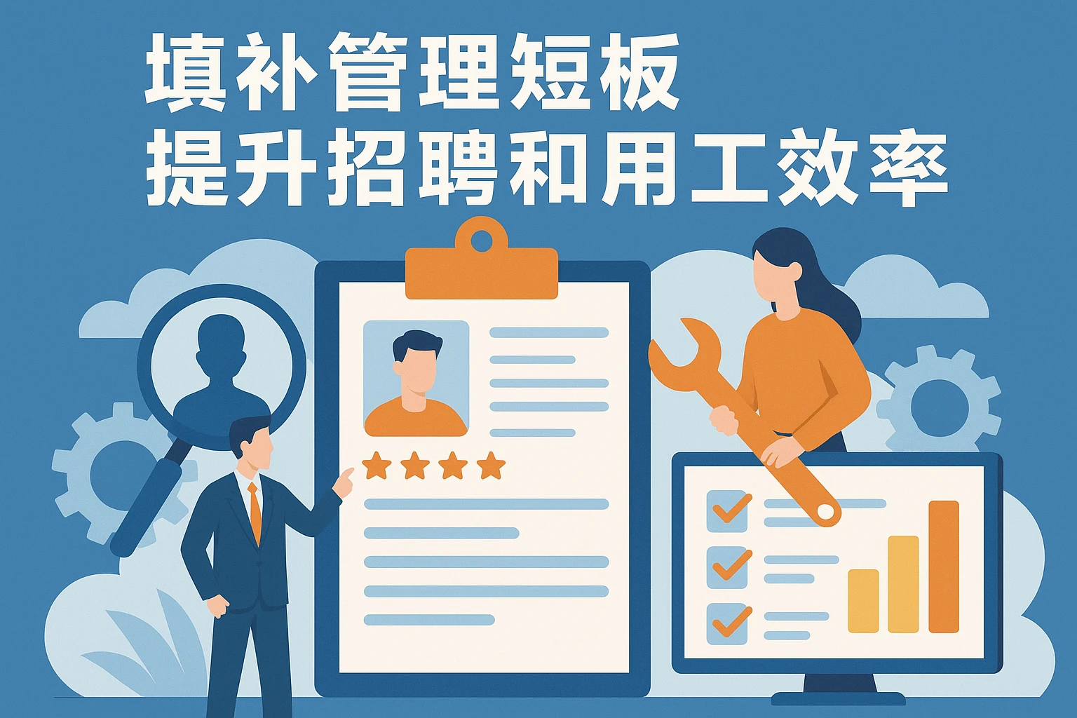 填补管理短板，提升招聘和用工效率