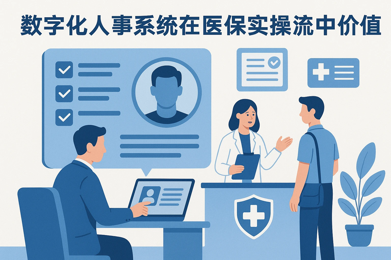 数字化人事系统在医保实操流程中的价值体现