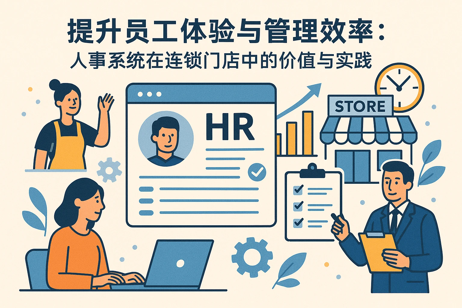  提升员工体验与管理效率：人事系统在连锁门店中的价值与实践