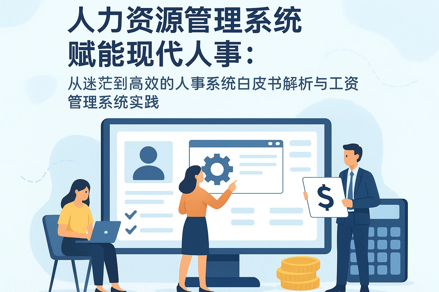 人力资源管理系统赋能现代人事：从迷茫到高效的人事系统白皮书解析与工资管理系统实践