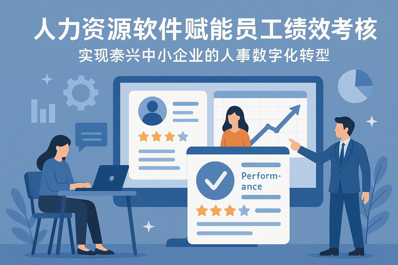 人力资源软件赋能员工绩效考核——实现泰兴中小企业的人事数字化转型
