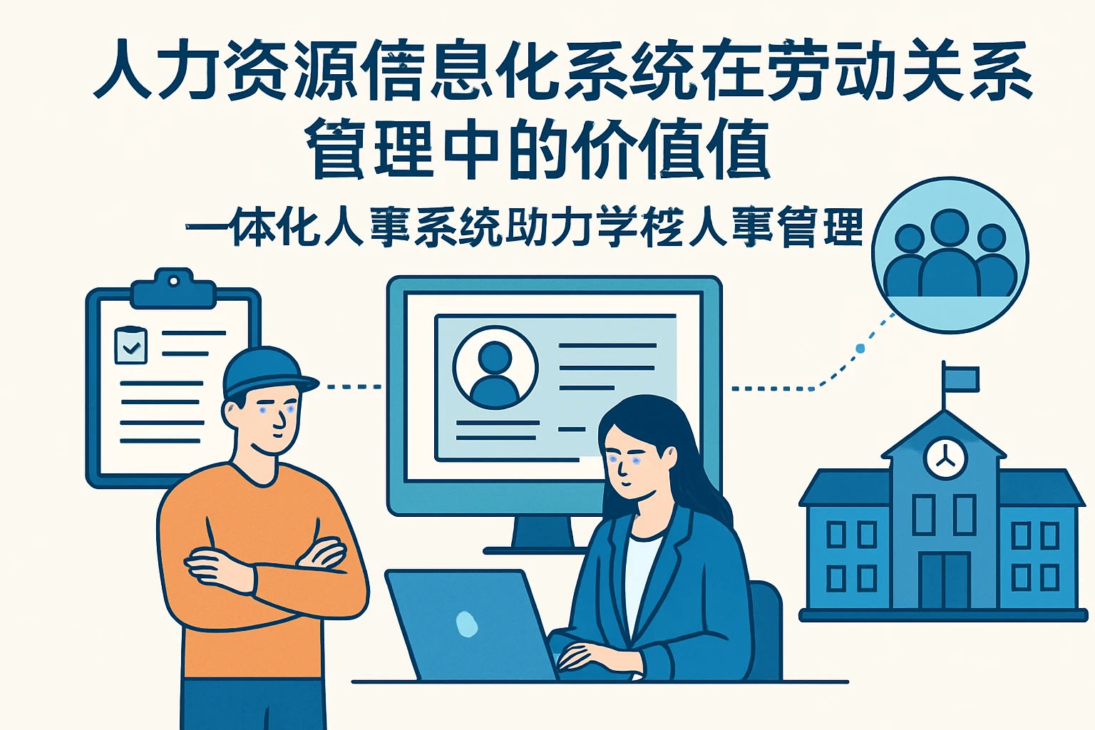 人力资源信息化系统在劳动关系管理中的价值：一体化人事系统助力学校人事管理