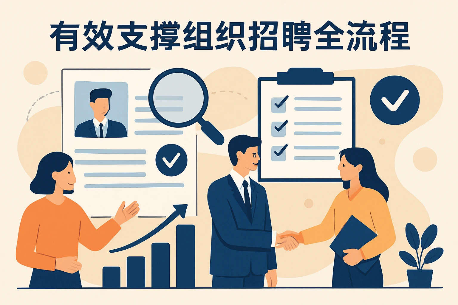 有效支撑组织招聘全流程
