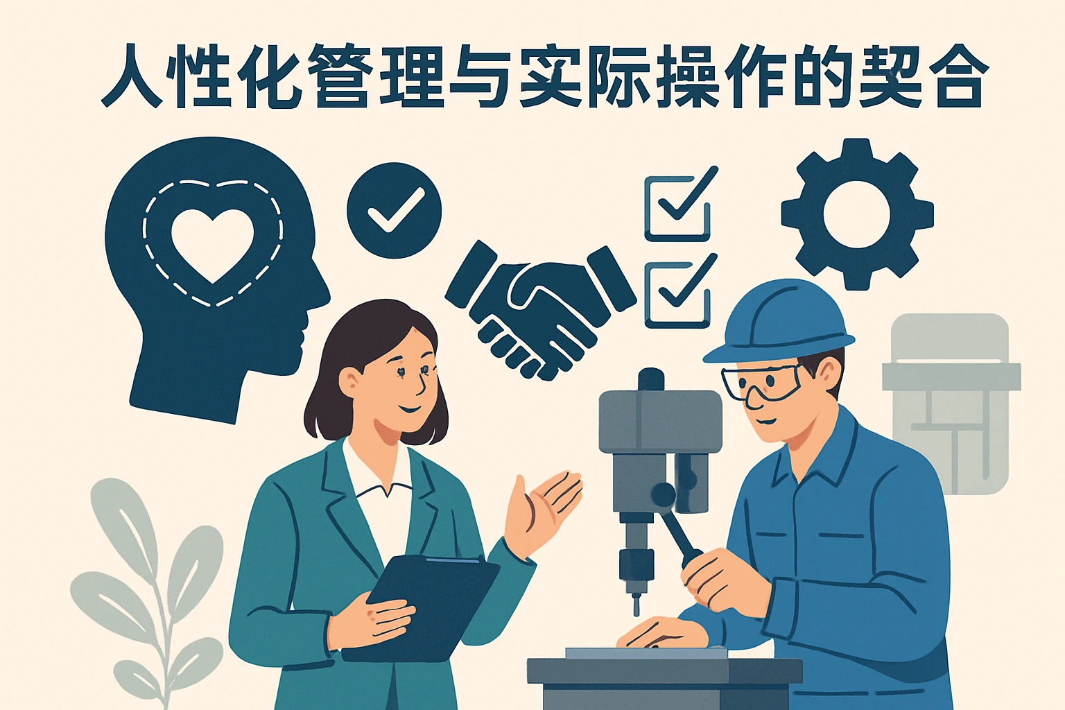 人性化管理与实际操作的契合
