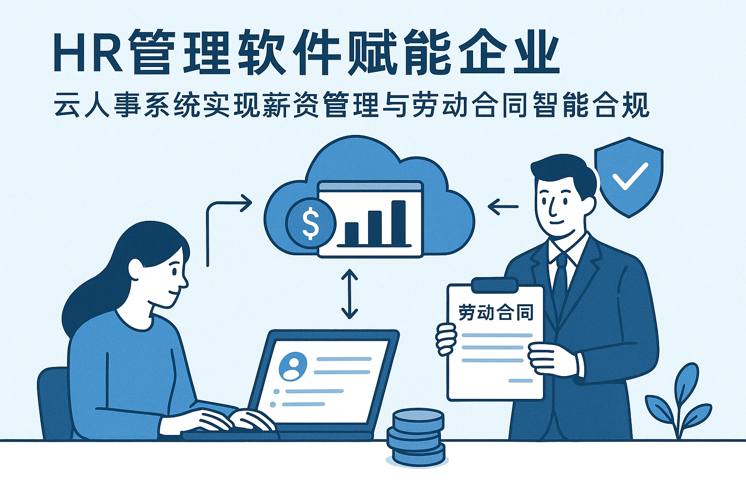 HR管理软件赋能企业 | 云人事系统实现薪资管理与劳动合同智能合规