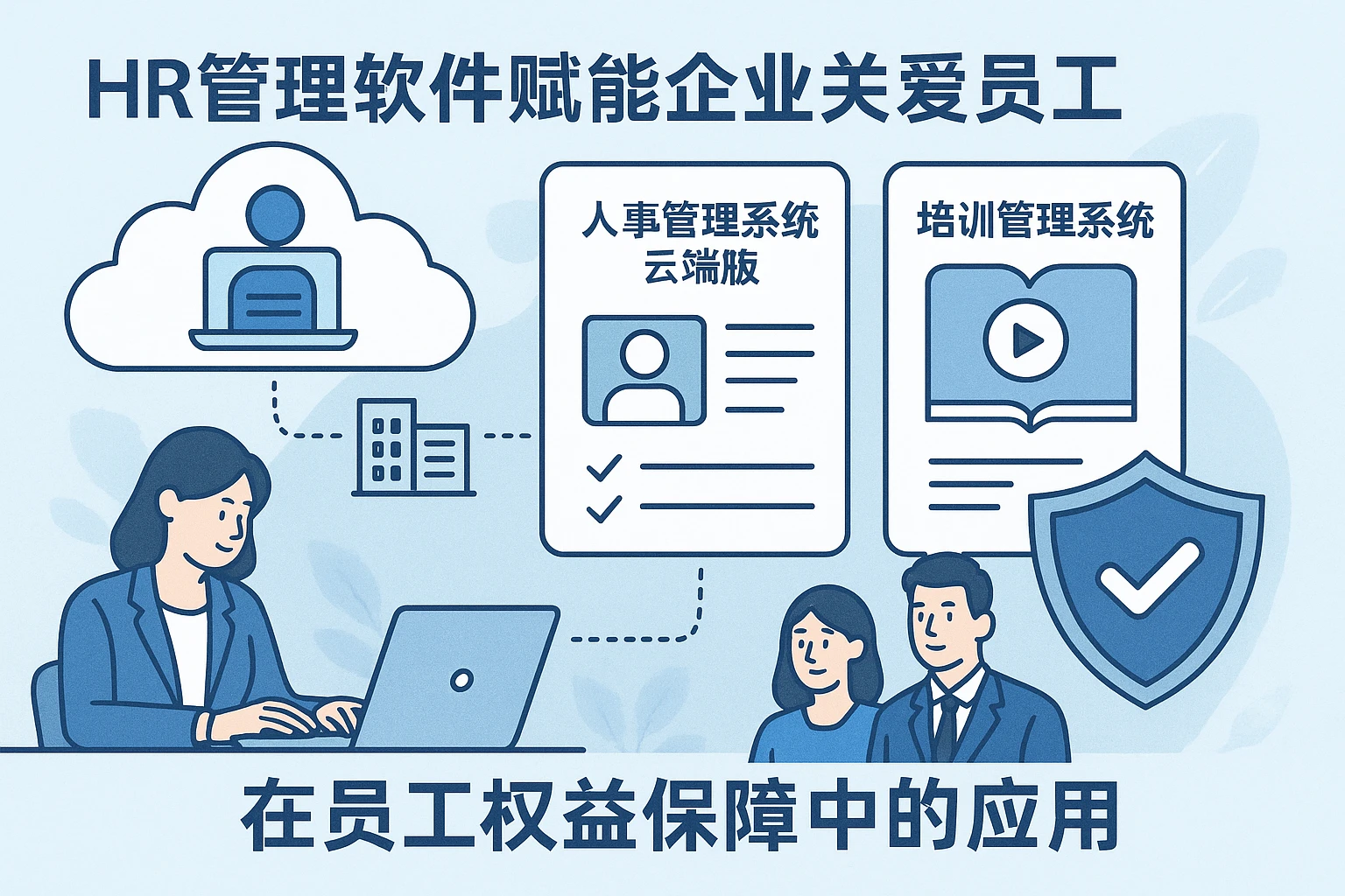 HR管理软件赋能企业关爱员工：人事管理系统云端版与培训管理系统在员工权益保障中的应用
