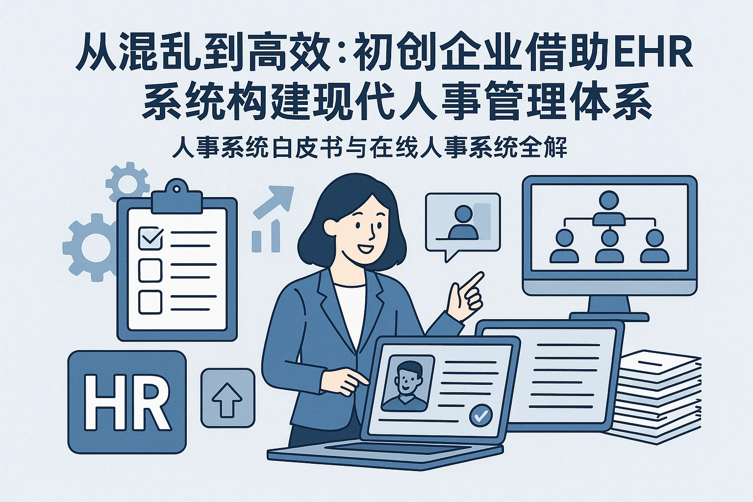 从混乱到高效：初创企业借助EHR系统构建现代人事管理体系——人事系统白皮书与在线人事系统全解