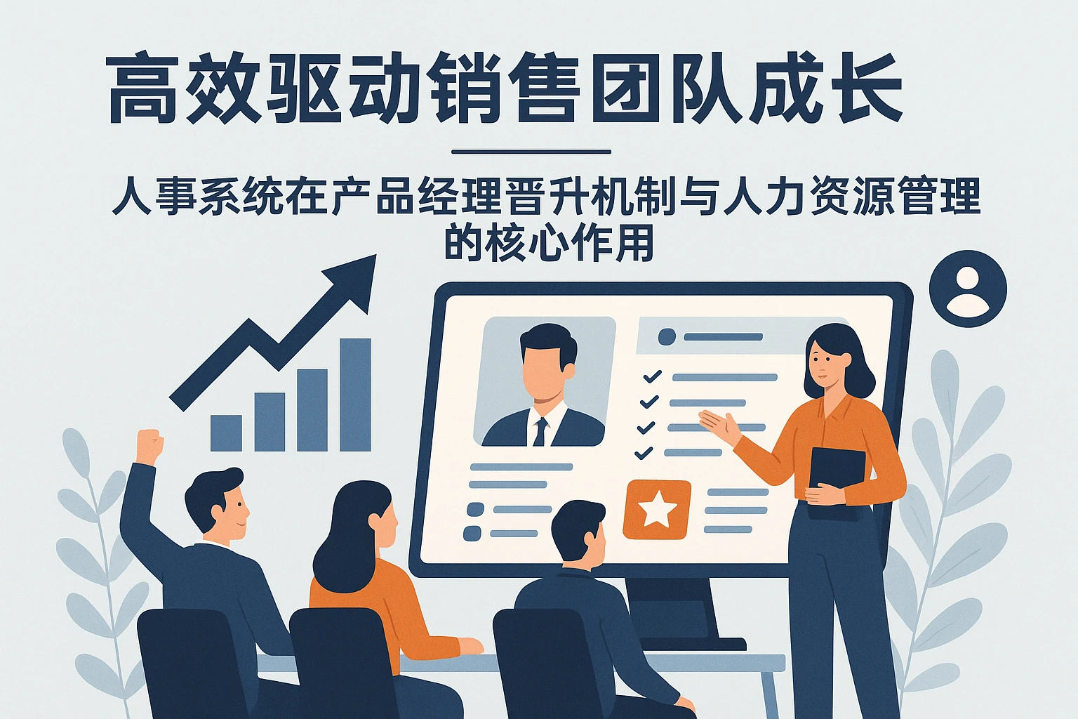 高效驱动销售团队成长——人事系统在产品经理晋升机制与人力资源管理的核心作用