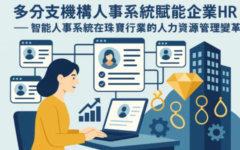 多分支机构人事系统赋能企业HR——智能人事系统在珠宝行业的人力资源管理变革