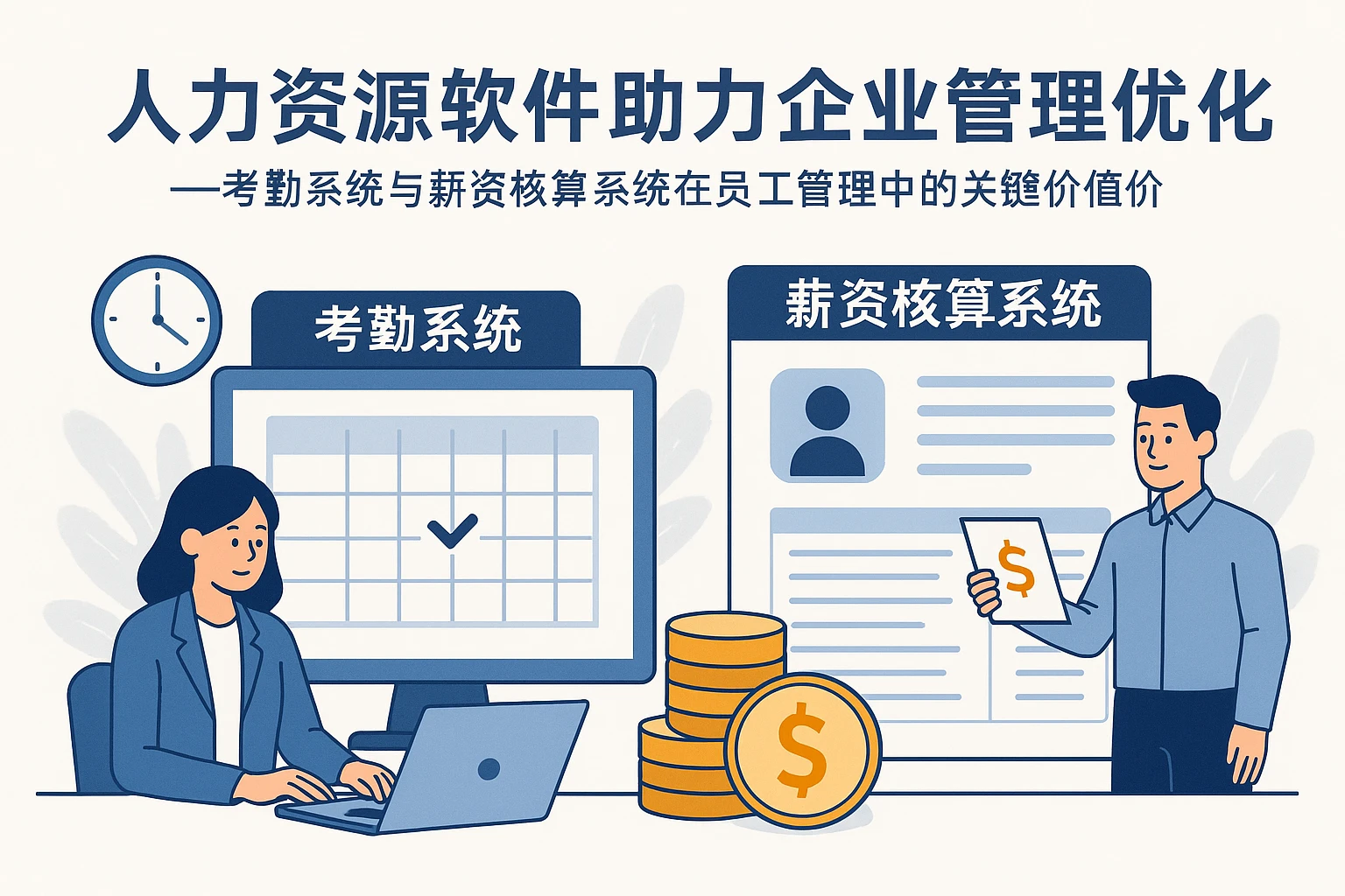 人力资源软件助力企业管理优化——考勤系统与薪资核算系统在员工管理中的关键价值