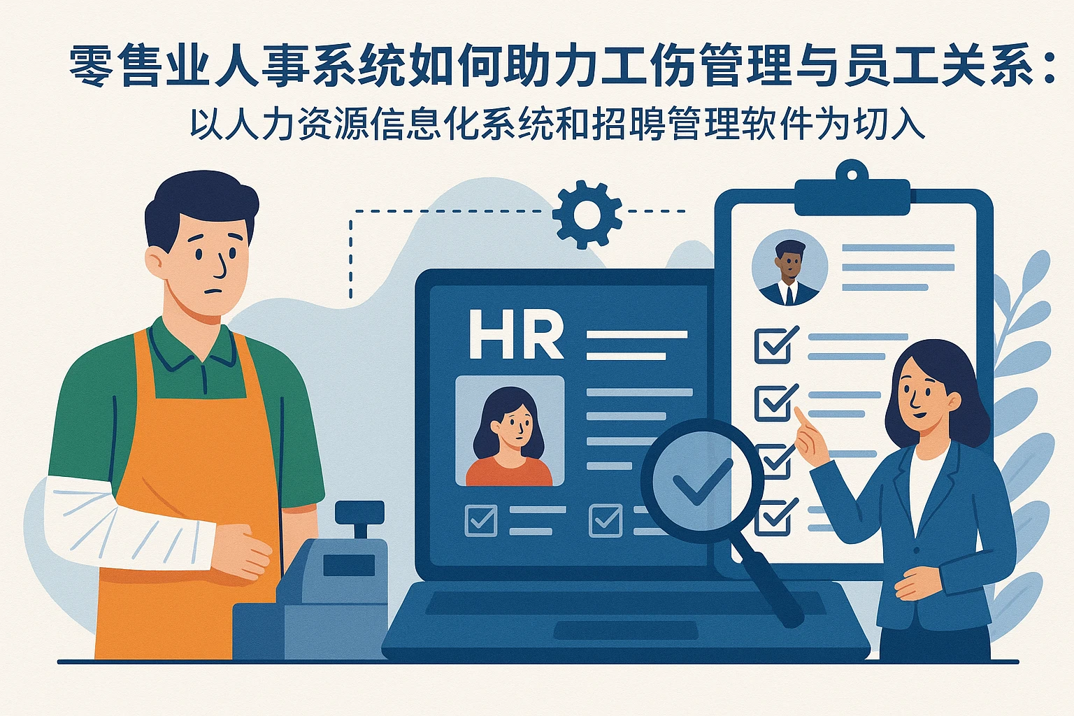 零售业人事系统如何助力工伤管理与员工关系：以人力资源信息化系统和招聘管理软件为切入