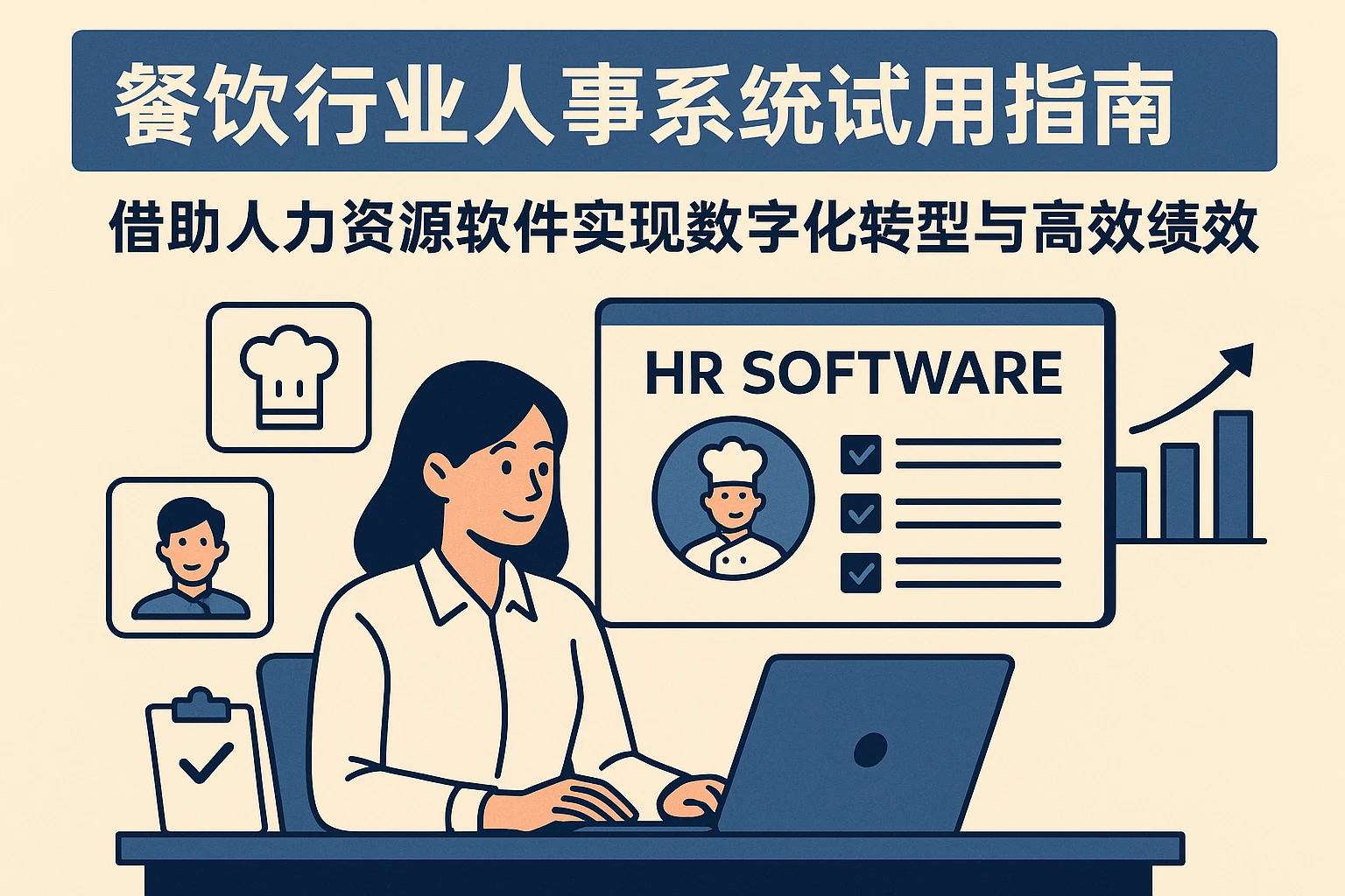餐饮行业人事系统试用指南：借助人力资源软件实现数字化转型与高效绩效考核