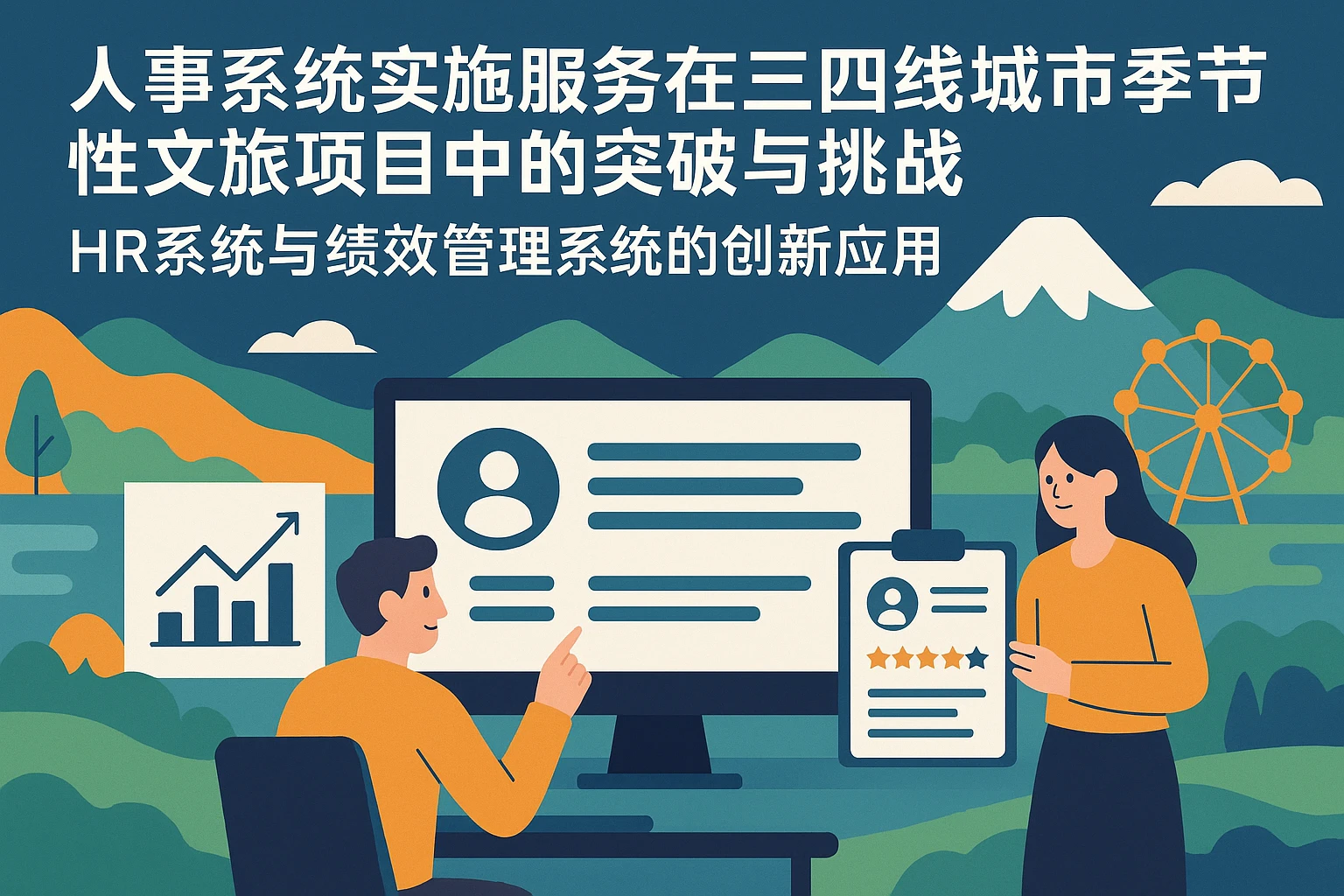 人事系统实施服务在三四线城市季节性文旅项目中的突破与挑战——HR系统与绩效管理系统的创新应用
