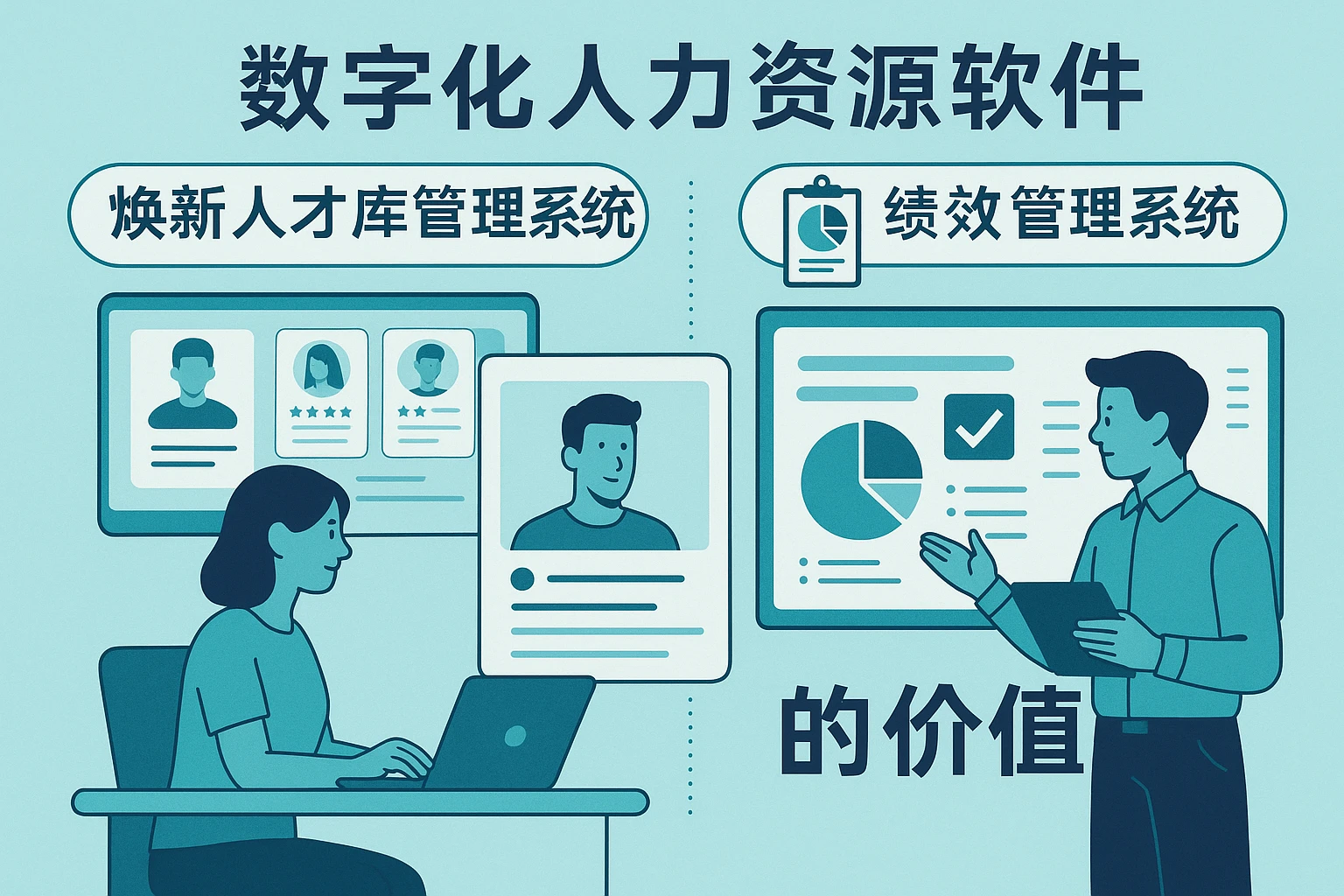 数字化人力资源软件：焕新人才库管理系统与绩效管理系统的价值