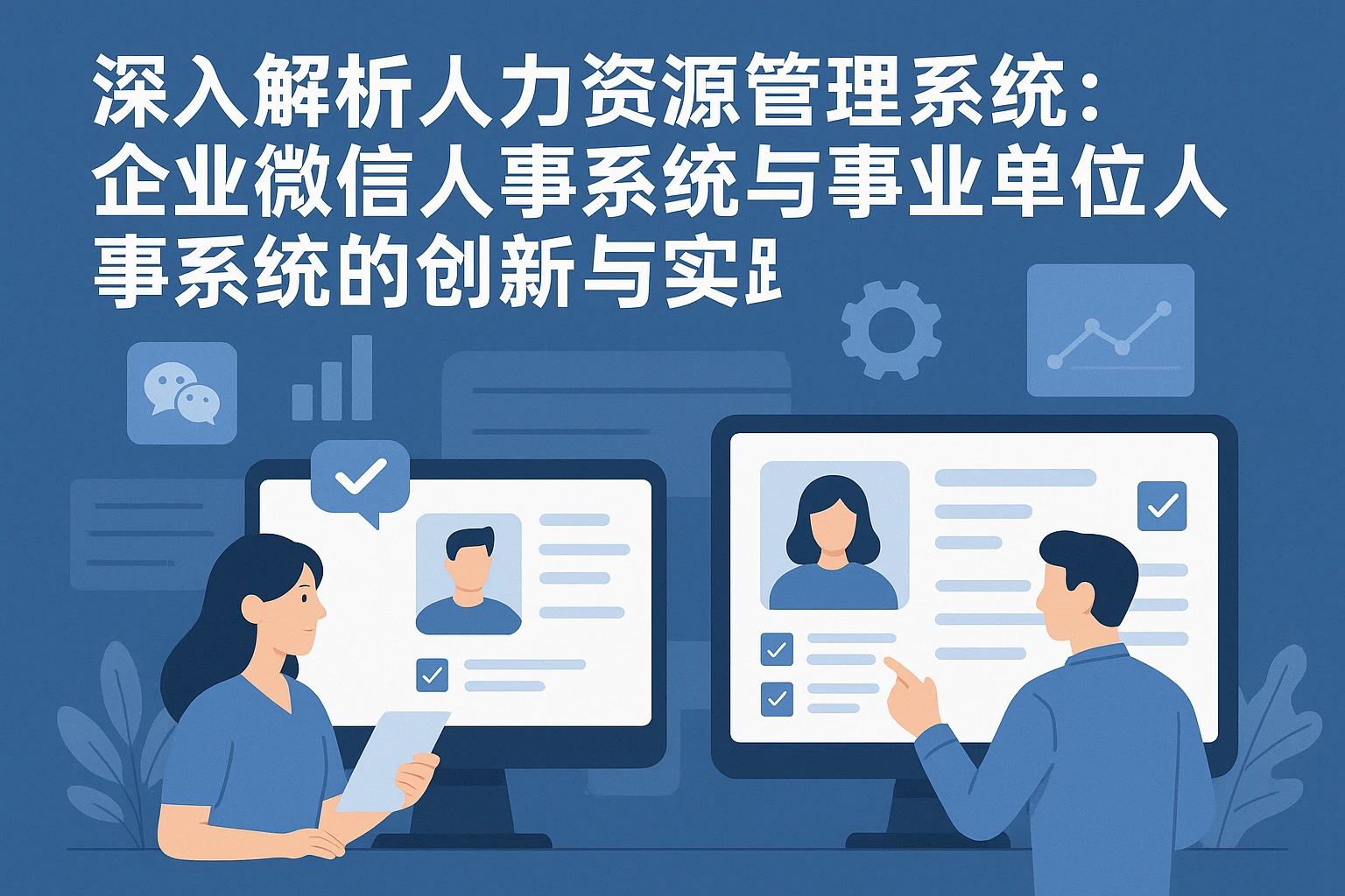 深入解析人力资源管理系统：企业微信人事系统与事业单位人事系统的创新与实践