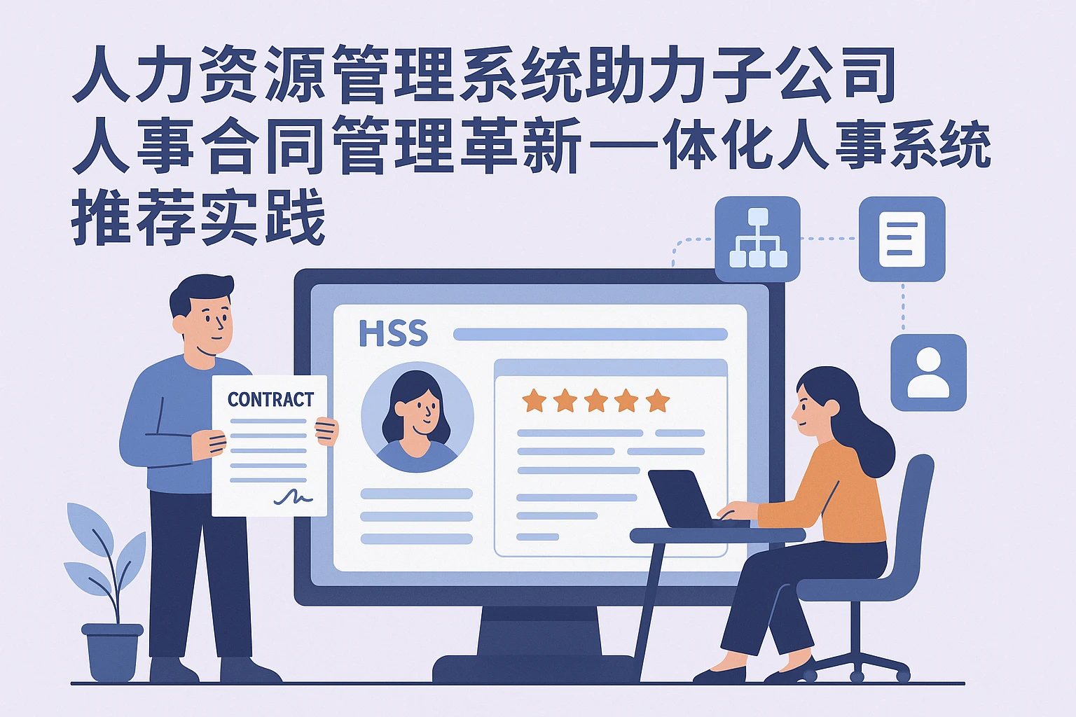 人力资源管理系统助力子公司人事合同管理革新——一体化人事系统推荐实践