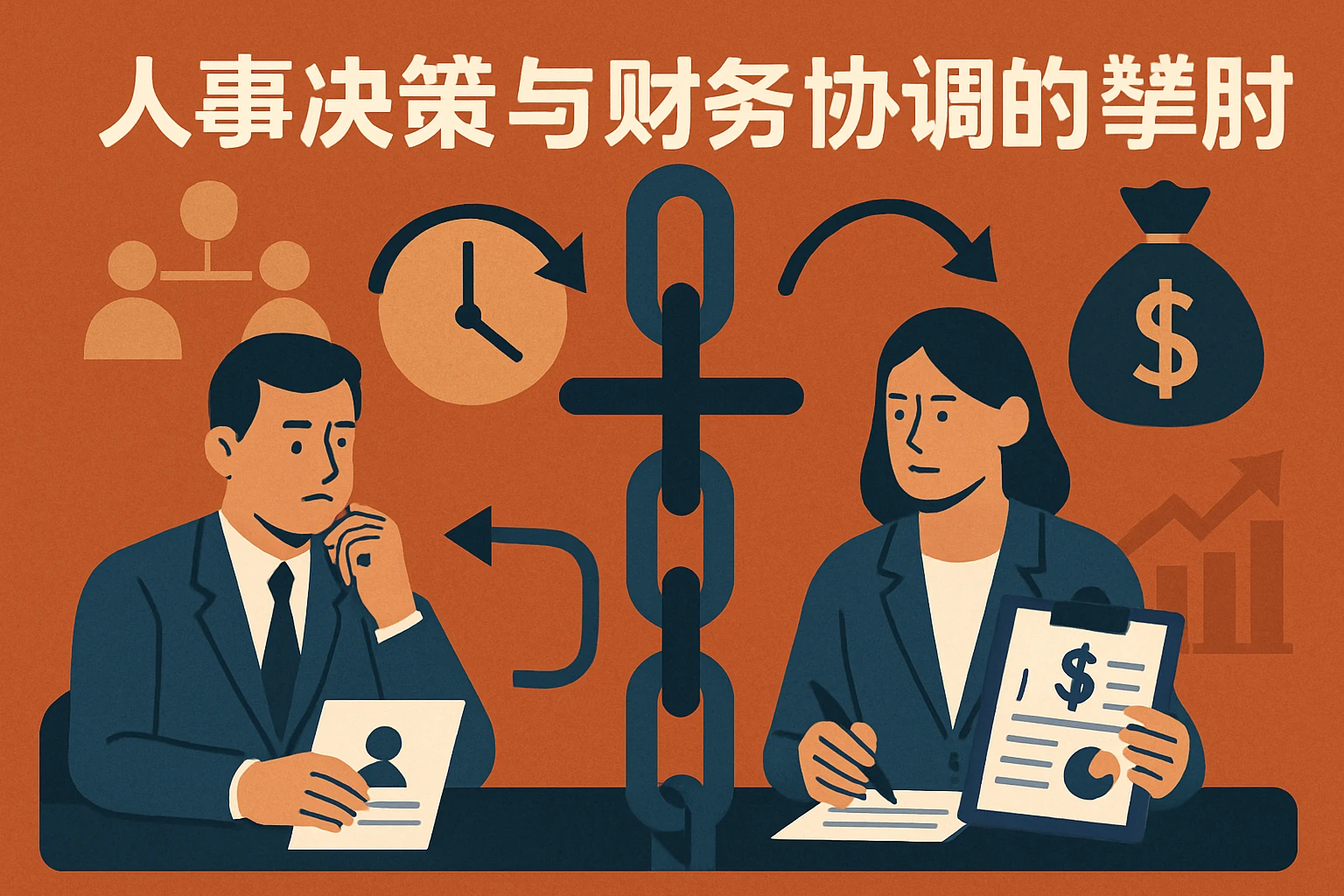 人事决策与财务协调的掣肘