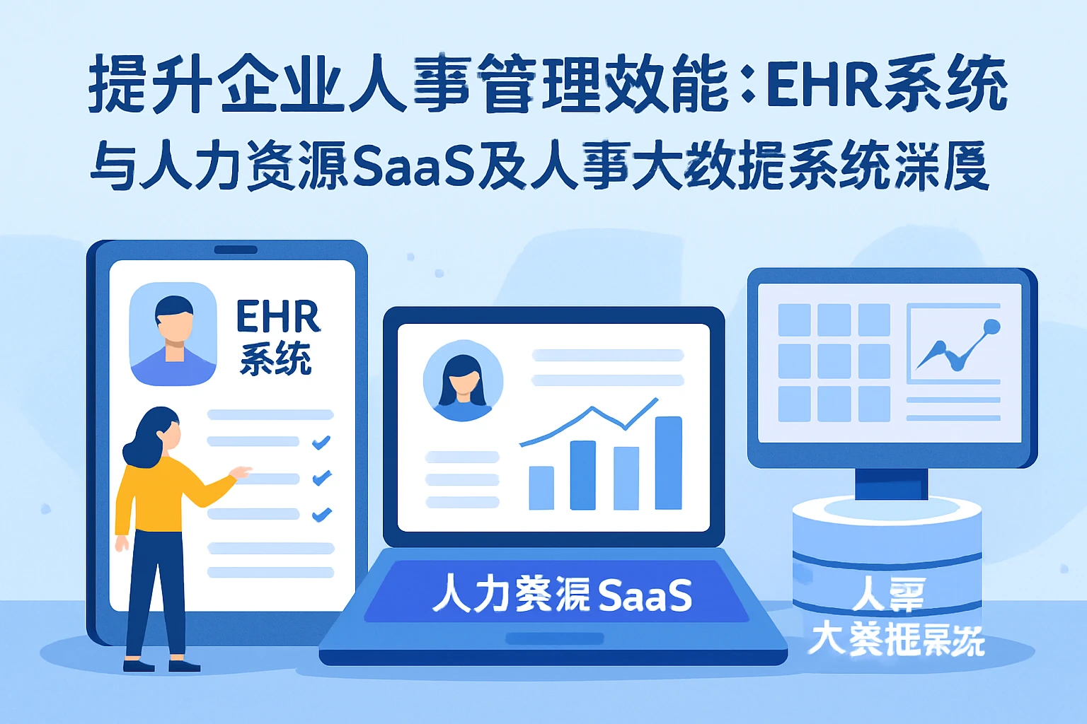 提升企业人事管理效能：EHR系统与人力资源SaaS及人事大数据系统的深度解析