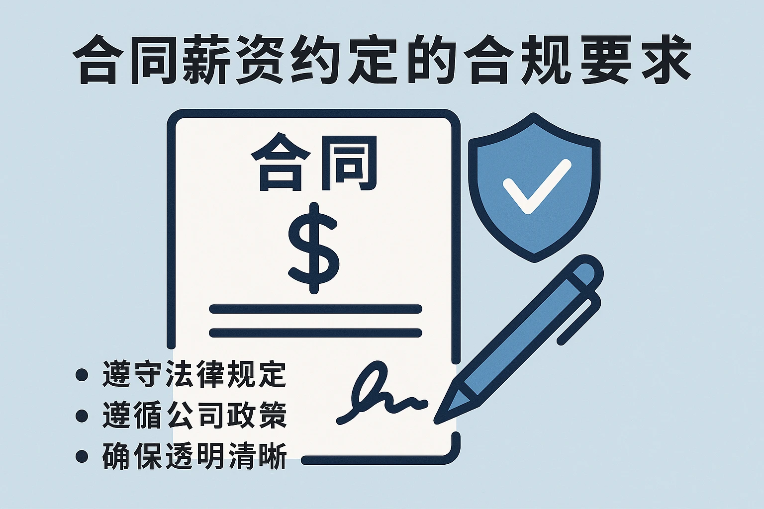 合同薪资约定的合规要求