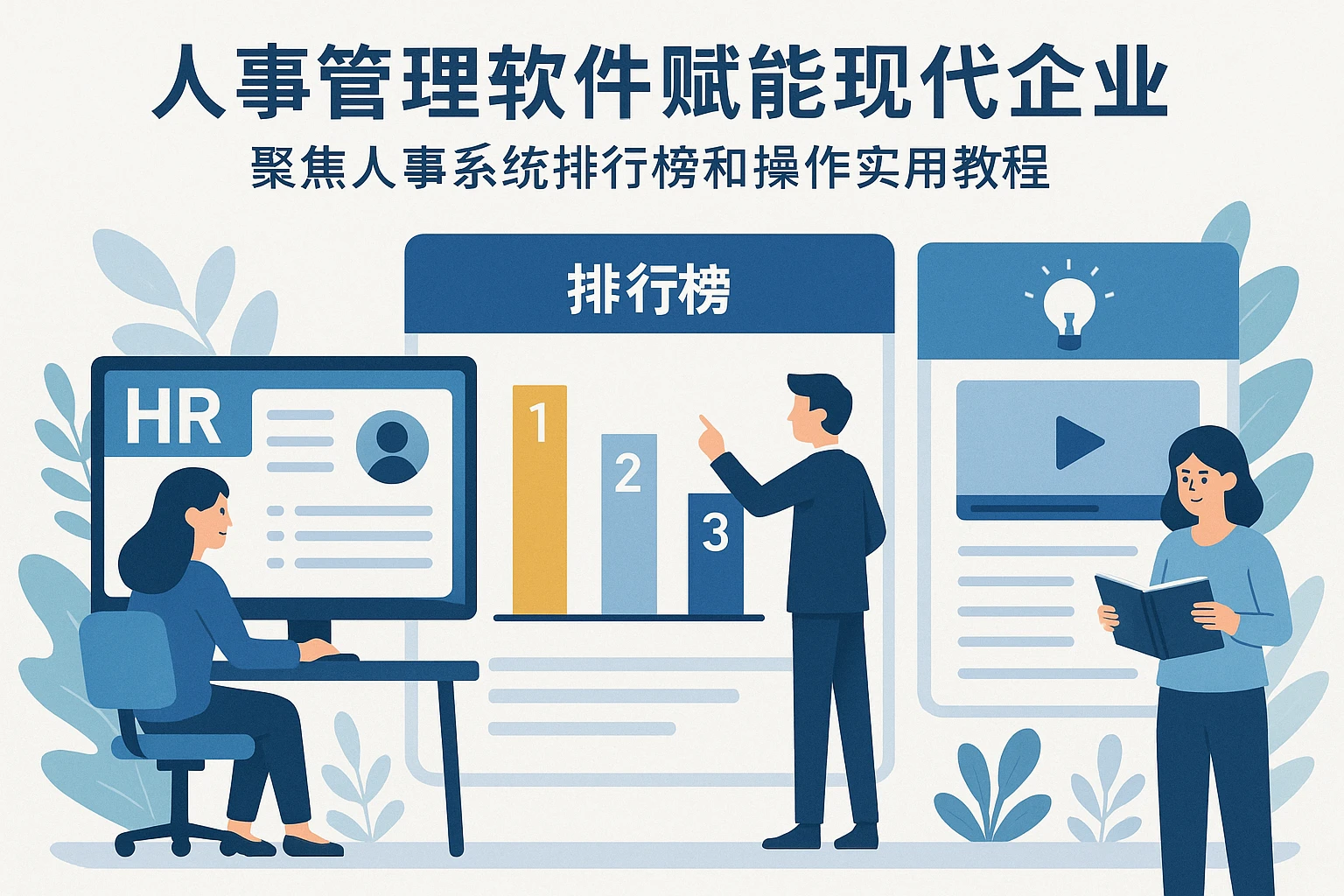 人事管理软件赋能现代企业用工，聚焦人事系统排行榜和操作实用教程