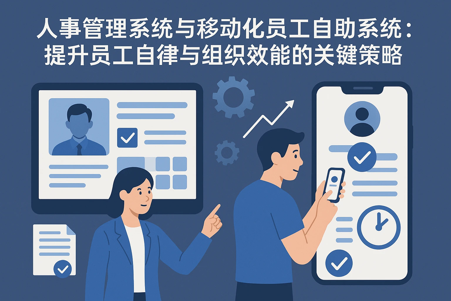 人事管理系统与移动化员工自助系统：提升员工自律与组织效能的关键策略